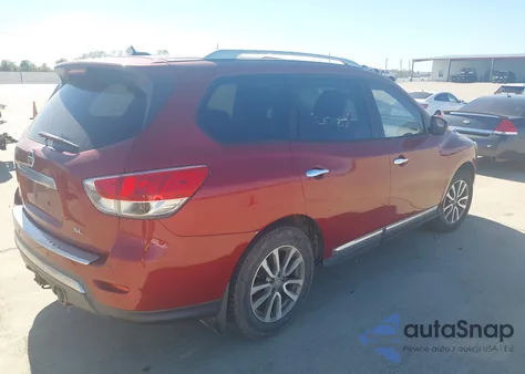 2014 Nissan Pathfinder Sl z USA, uszkodzony, nr VIN 5N1AR2MN4EC660586